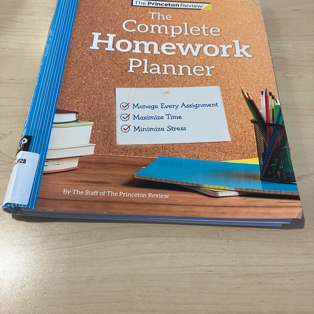 The Princeton ReviewTheCompleteHomeworkPlanner - Picture 3 of 7